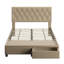 Structure de lit tapissier Salerno-284060686-392710166