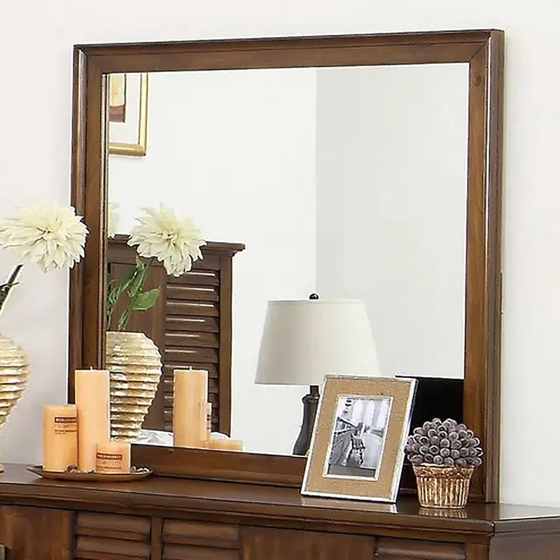 Leeannah Flat Wall Mirror