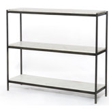 Felix 36'' W Marble Console Table