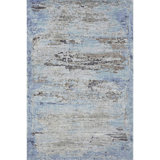 Abstract Area Rug in Blue/Gray