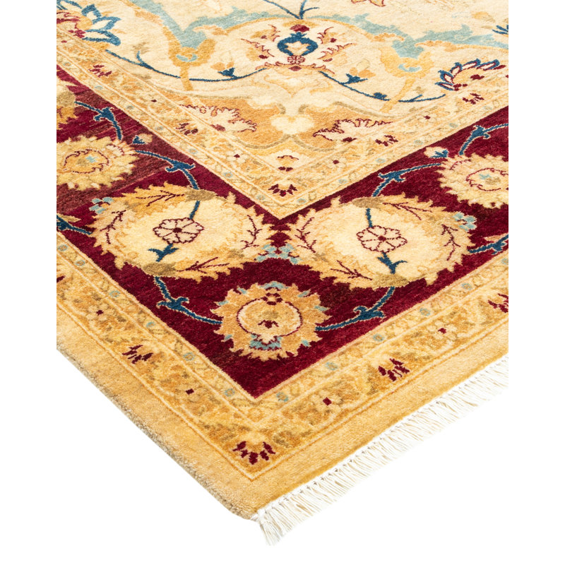 Classic One-of-a-Kind 6' 1" X 9' 2" Hand Knotted Area Rug
