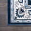 Tapis bleu marine / ivoire Yeghivart French Cottage-387525703