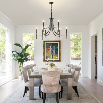 Naydene 9 - Light Dimmable Classic / Traditional Chandelier