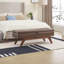 Tissu en laine COOLMORE Teddy, pieds en bois massif pour la pesée solide et tabouret de lit avec fonction de rangement-1573493816