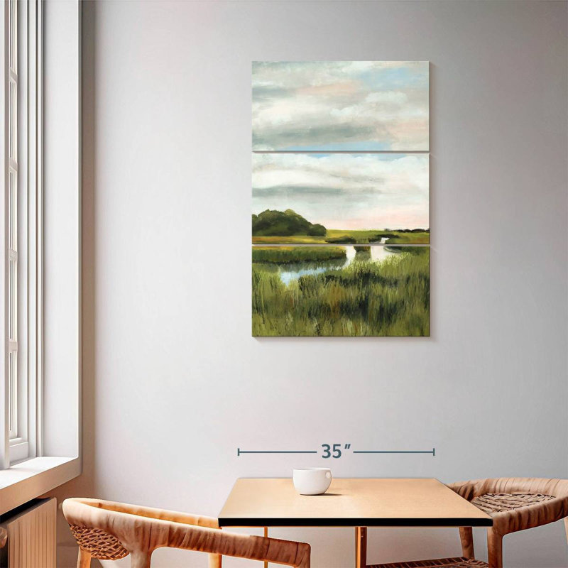 Alvord Marsh Landscape I, H 57 po x l 36 po