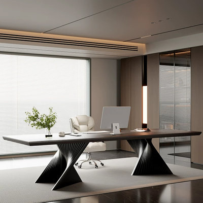 Bureau d'écriture 94,49 "Minimalist Commercial