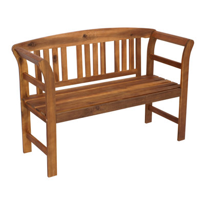 Solid Wood Acacia Outdoor Bench