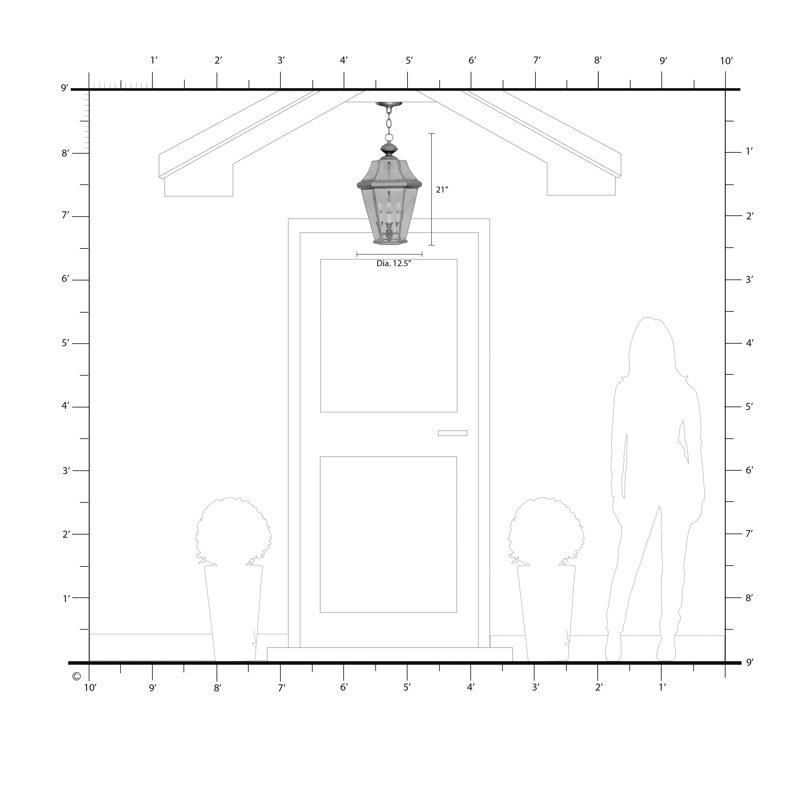 Creason 3 - Light Outdoor Lighting, Black