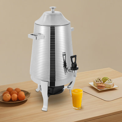 13L Stainless Steel Beverage Dispenser, Hot & Cold Drink Dispenser For Hotels, Restaurants & Parties