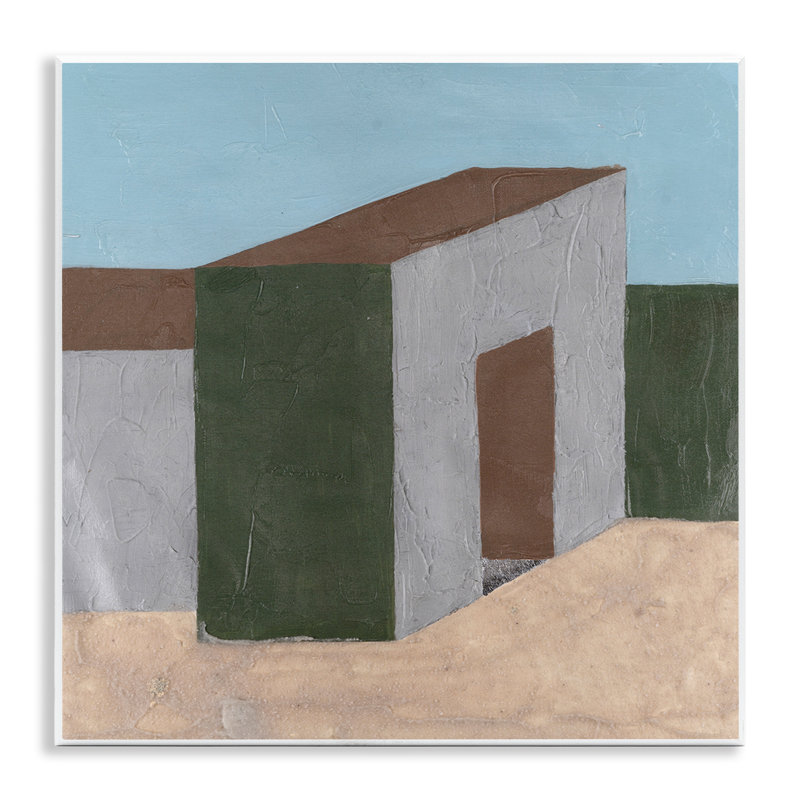 "Rustic Desert Building", art mural par Michael Willett