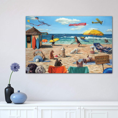 " Dog Beach " by Lucia Heffernan