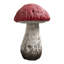 Statue champignon Areionna rouge