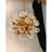 Murano  Light Rose Sputnik​ Sphere Chandelier-91459347-130934224-91459345