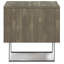 Modern - Table de bout - Gris vieilli-120004145