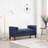 53.5"W Bouce Upholstered Bench with Wood Legs-1279236718-1279236719
