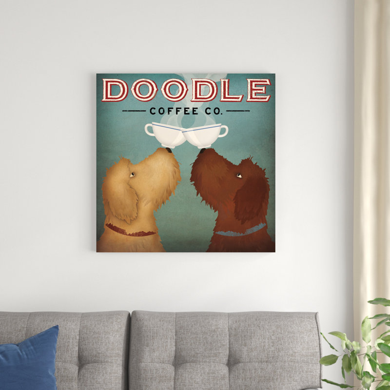 Doodle Coffee Double I, H 30 po x l 30 po
