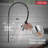 Essa Pro Style Commercial Kitchen Faucet with Pull Down Sprayer, Chrome Single Hole Kitchen Sink Faucet, Single Handle, Chrome-104611083