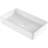 Modern Ceramic Vessel Sink 24"x13.8" Bathroom Vanity Bowl Countertop White