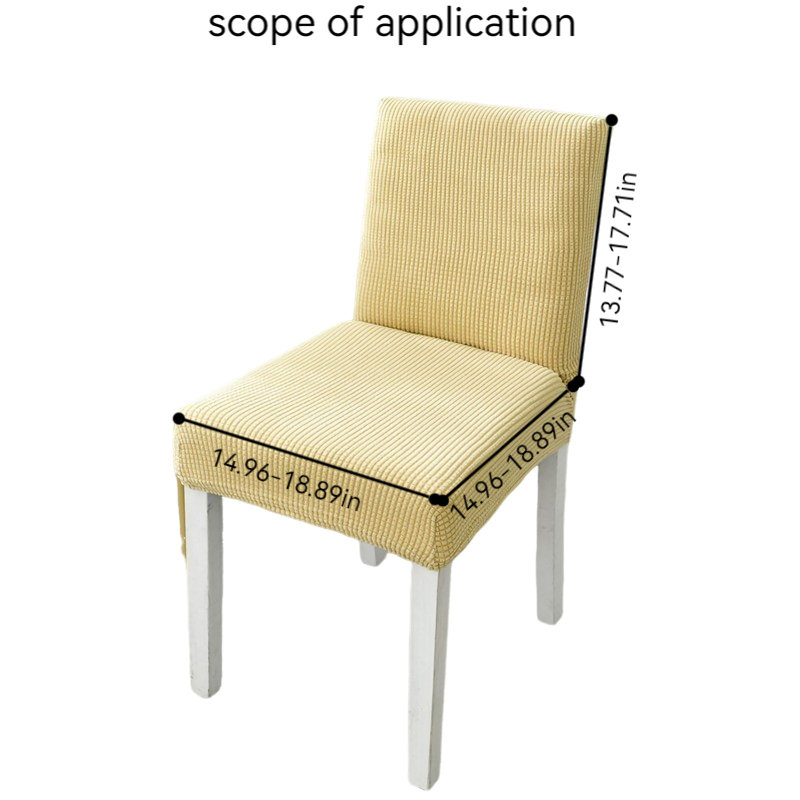 Housse pour chaise de salle à manger une pièce Home Stretch