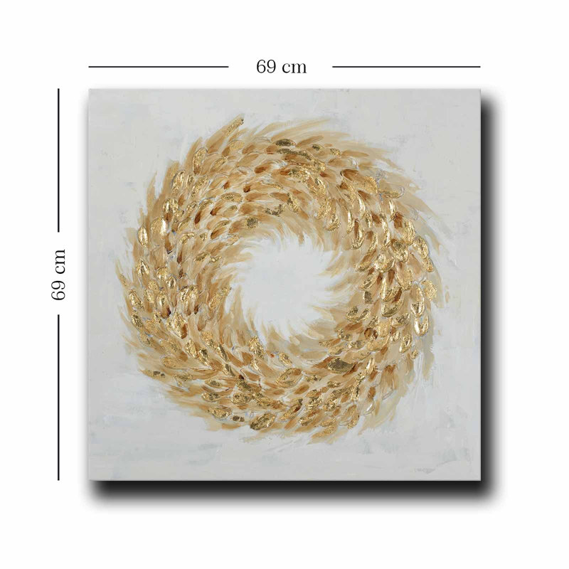 Peinture décorative sur toile
