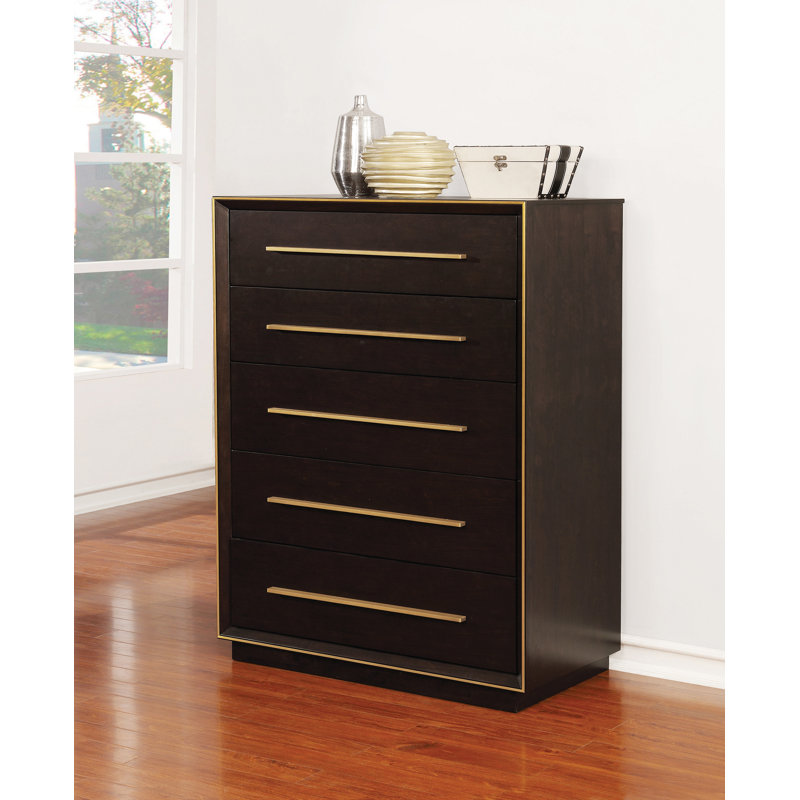 Commode 5 tiroirs l 38 "