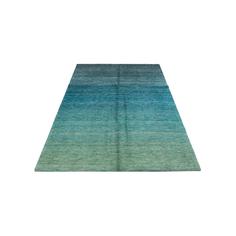 Tapis bleu sarcelle Jahiem