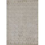Hand-Knotted High-Quality Beige Area Rug