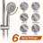 Tub & 6 Inch Rain Shower Head with Handheld Shower Head Bathroom Rain Shower System-106943151