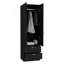 Armoire, porte double, 2 tiroirs, tringle-1395129232