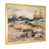 Impression dorée sur toile encadrée