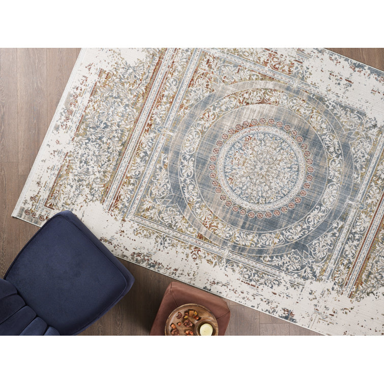 Valde Southwestern Machine Woven Area Rug 