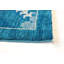 Tapis turquoise en laine noué à la main Deluna-130805681