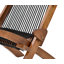 Chaise pliante en bois