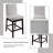 Edwyn Counter Height Chair (Set-2)