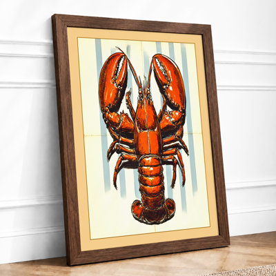 Specimen Lobster Botanical - Print