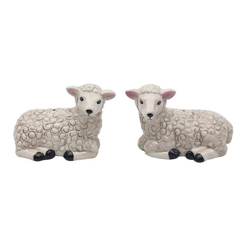 Brand Marshalltown Ceramic No Salt And Pepper Shaker Set