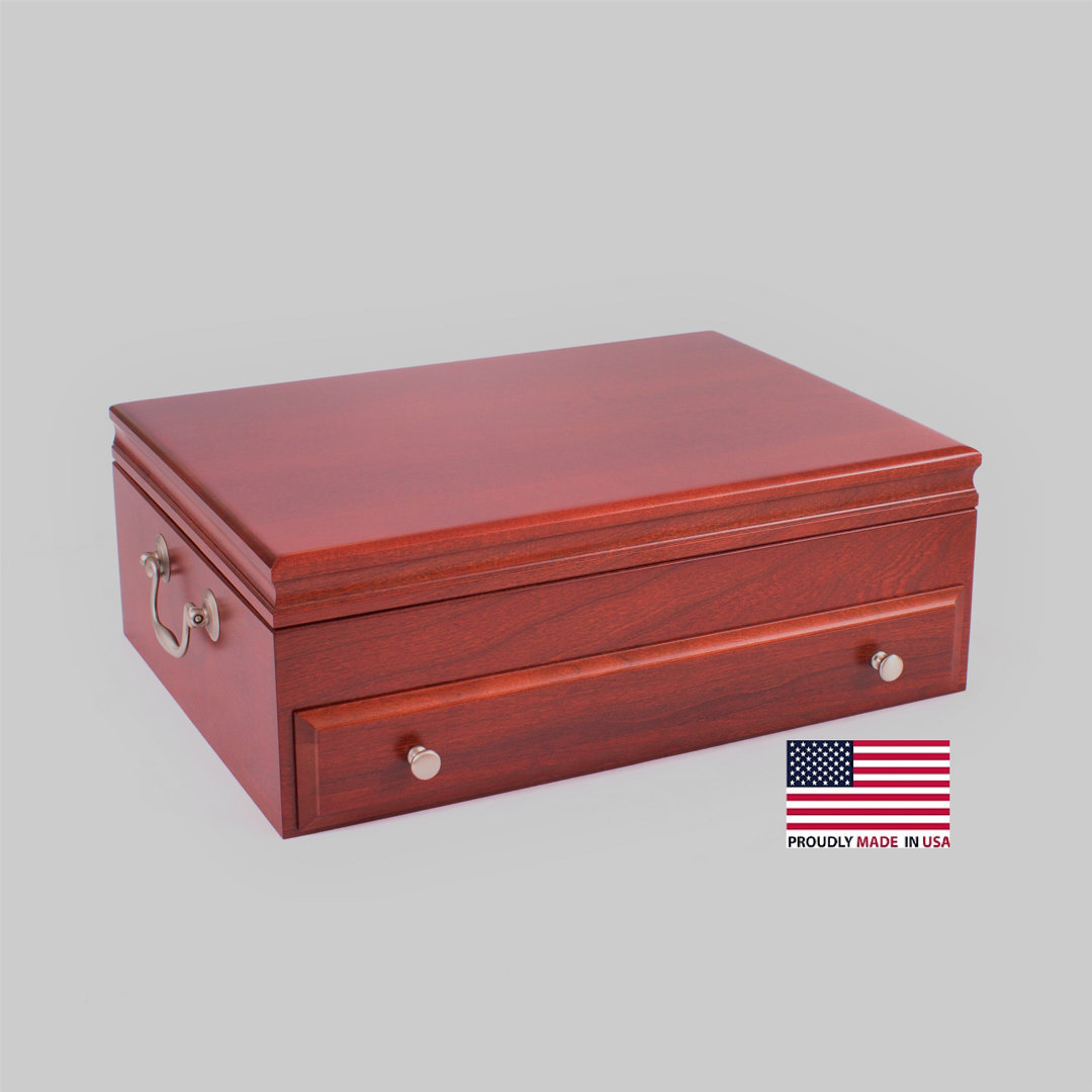 Bounty Wood Rectangle Chest / Box American Chest