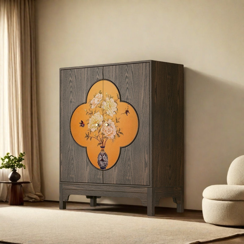 Buffet multifonctionnel ménage, Noyer foncé