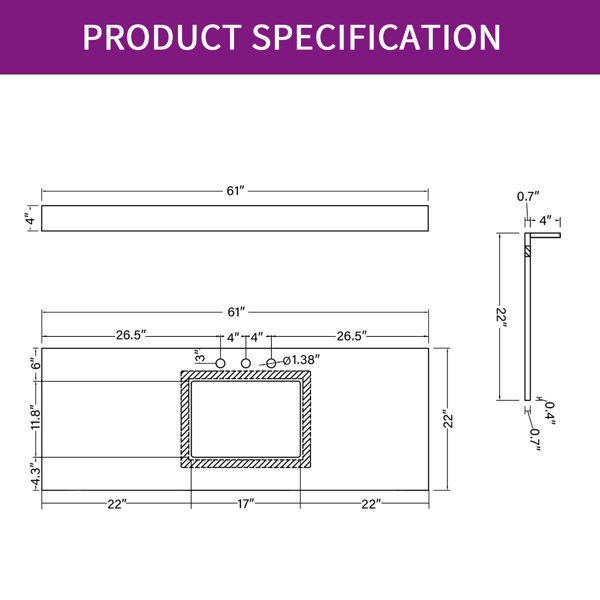 Dimensions du produit