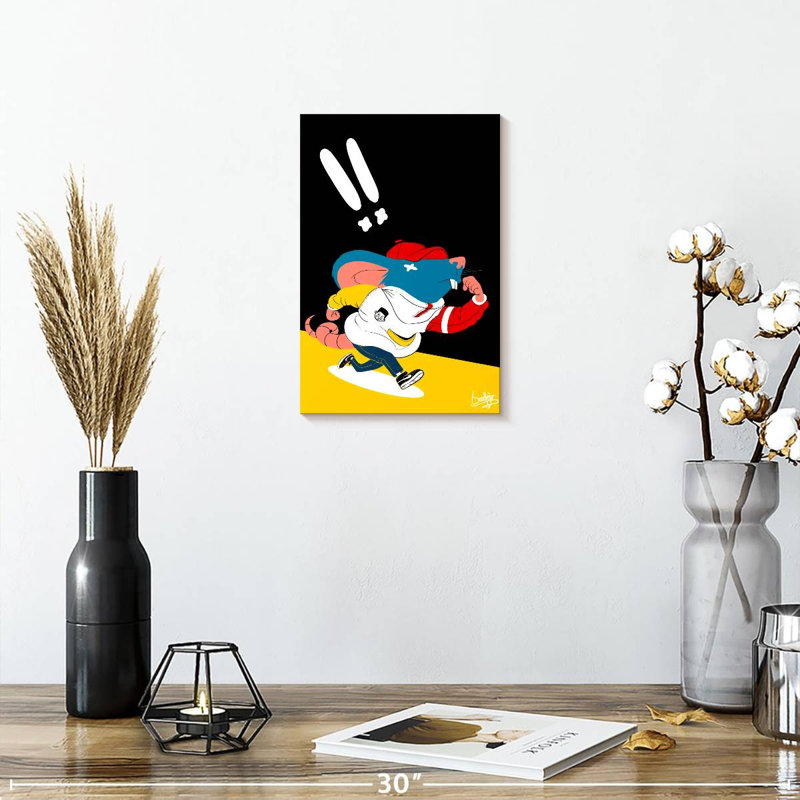 Ricky Rat, 12" H x 8" W