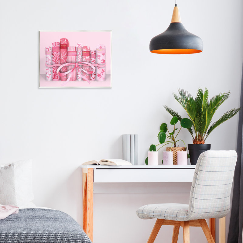 Plaque murale en pastel rose, par Nina Jacobs