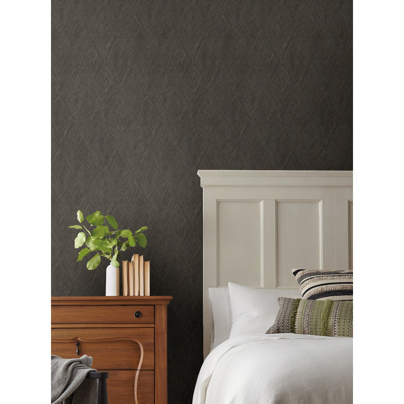 Challenger Shadow Wallpaper, Dark Brown