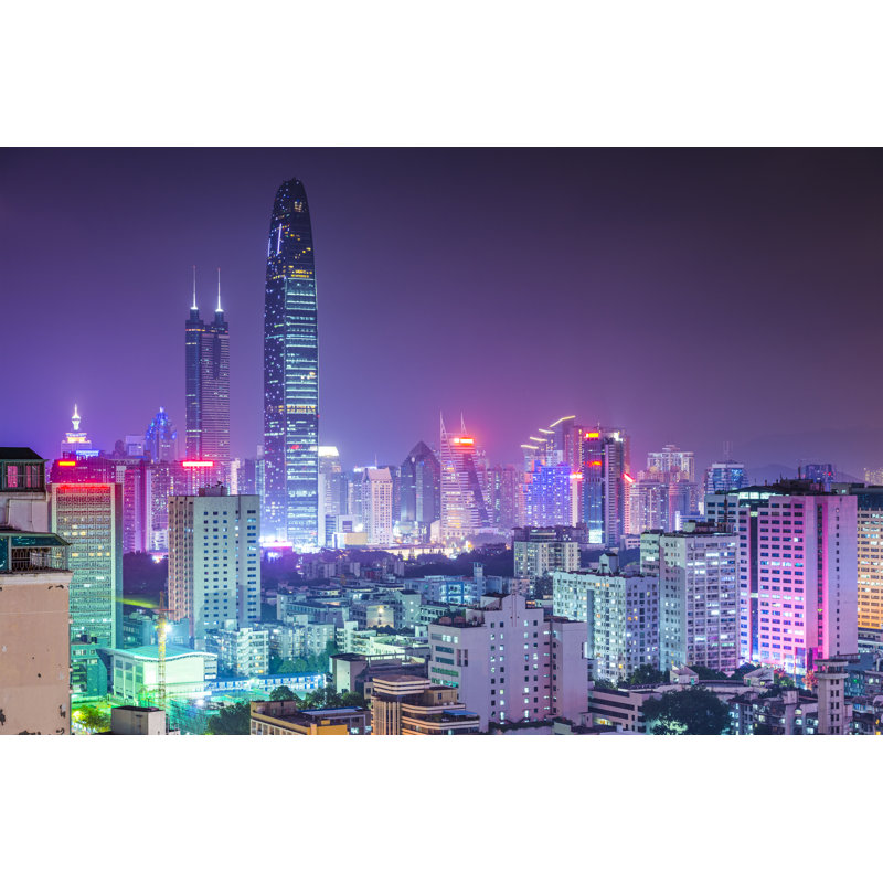 Hollydale Shenzhen, China by SeanPavonePhoto - Wrapped Canvas Print, 30cm H x 46cm W x 3.8cm D