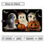 Paillasson Halloween fantôme noir extérieur extérieur, paillassons Spooky Boo Pumpkins