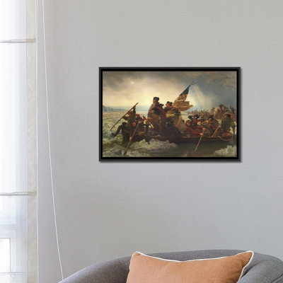 " Painting Of George Washington Crossing The Delaware " by John Parrot