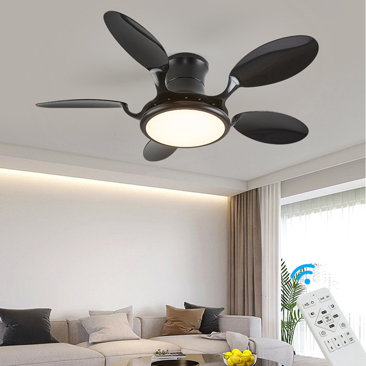 Metro Lane Argimiro 122cm Ceiling Fan with LED Lights | Wayfair.co.uk