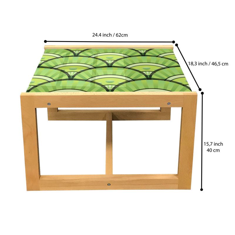 Jamarre Sled Coffee Table, 62cm H x 46cm W x 40cm D