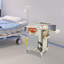 Chariot roulant mobile pour chariot médical-115747476