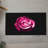 Delicate Floral Design with Pop of on Soft Pile Printed Rug - A Chic Addition to Your Home Decor-11030581