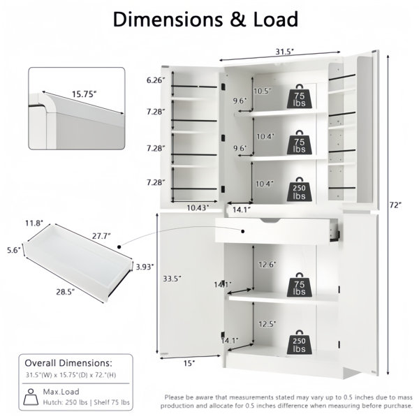 Dimensions du produit